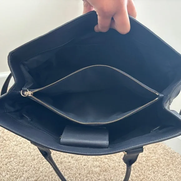 Coach Navy Blue satchel bag - Picture 11 of 16